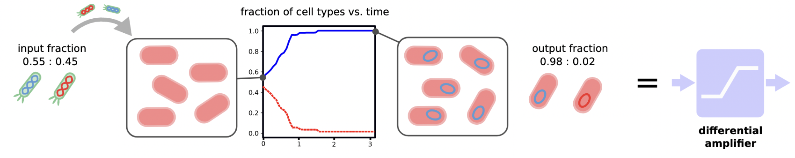 Differential amplification